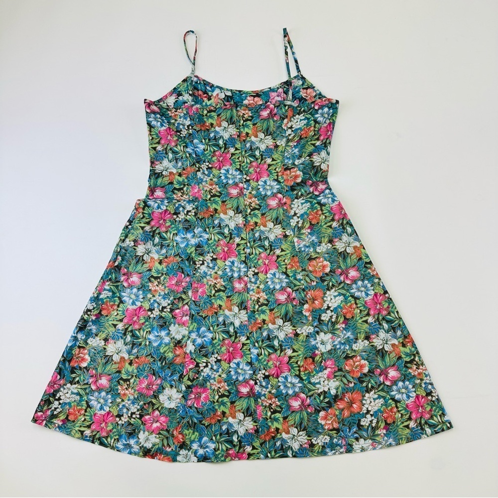 Y2K floral cotton sundress Vintage fits Small by Starlette